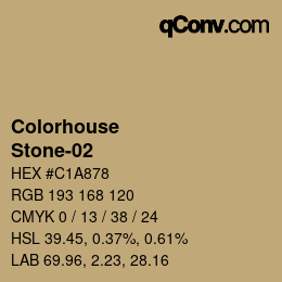 Código de color: Colorhouse - Stone-02 | qconv.com