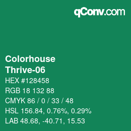 Farbcode: Colorhouse - Thrive-06 | qconv.com