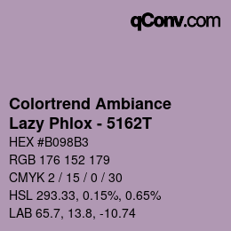 カラーコード: Colortrend Ambiance - Lazy Phlox - 5162T | qconv.com