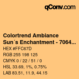Color code: Colortrend Ambiance - Sun´s Enchantment - 7064T | qconv.com
