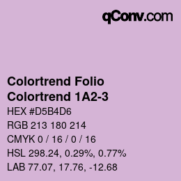 カラーコード: Colortrend Folio - Colortrend 1A2-3 | qconv.com