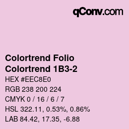 カラーコード: Colortrend Folio - Colortrend 1B3-2 | qconv.com