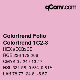 Farbcode: Colortrend Folio - Colortrend 1C2-3 | qconv.com