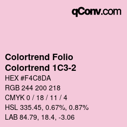 カラーコード: Colortrend Folio - Colortrend 1C3-2 | qconv.com