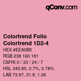 カラーコード: Colortrend Folio - Colortrend 1D2-4 | qconv.com