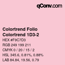 Código de color: Colortrend Folio - Colortrend 1D3-2 | qconv.com