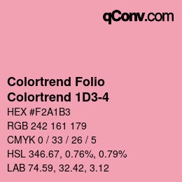 カラーコード: Colortrend Folio - Colortrend 1D3-4 | qconv.com