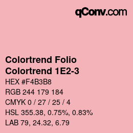 カラーコード: Colortrend Folio - Colortrend 1E2-3 | qconv.com