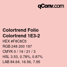 カラーコード: Colortrend Folio - Colortrend 1E3-2 | qconv.com