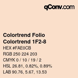 カラーコード: Colortrend Folio - Colortrend 1F2-8 | qconv.com