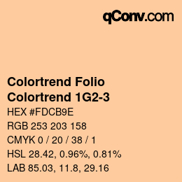 カラーコード: Colortrend Folio - Colortrend 1G2-3 | qconv.com
