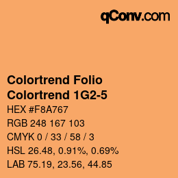 カラーコード: Colortrend Folio - Colortrend 1G2-5 | qconv.com