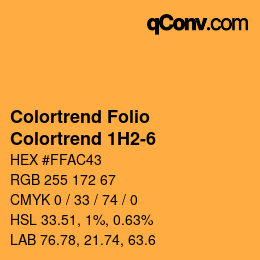 カラーコード: Colortrend Folio - Colortrend 1H2-6 | qconv.com