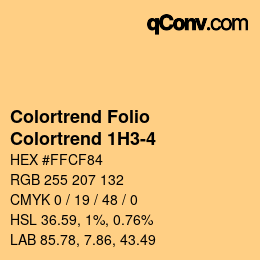 カラーコード: Colortrend Folio - Colortrend 1H3-4 | qconv.com