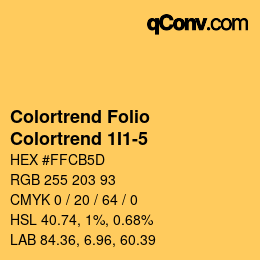 カラーコード: Colortrend Folio - Colortrend 1I1-5 | qconv.com