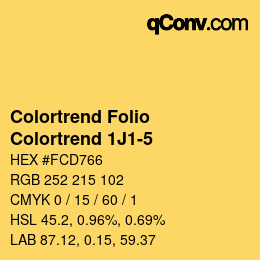 カラーコード: Colortrend Folio - Colortrend 1J1-5 | qconv.com