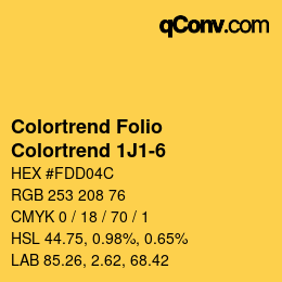 カラーコード: Colortrend Folio - Colortrend 1J1-6 | qconv.com