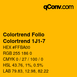 カラーコード: Colortrend Folio - Colortrend 1J1-7 | qconv.com