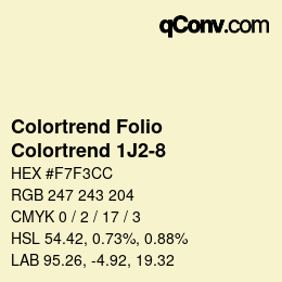 カラーコード: Colortrend Folio - Colortrend 1J2-8 | qconv.com