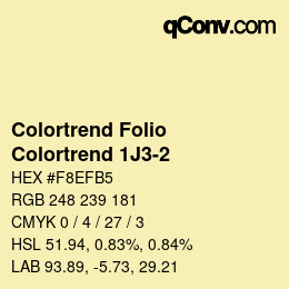 カラーコード: Colortrend Folio - Colortrend 1J3-2 | qconv.com