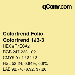 カラーコード: Colortrend Folio - Colortrend 1J3-3 | qconv.com