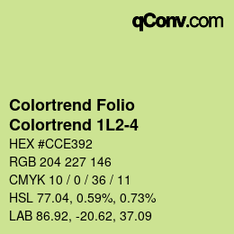 カラーコード: Colortrend Folio - Colortrend 1L2-4 | qconv.com