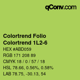 カラーコード: Colortrend Folio - Colortrend 1L2-6 | qconv.com
