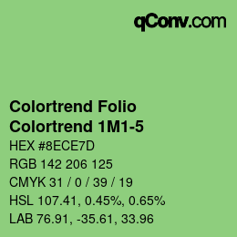 カラーコード: Colortrend Folio - Colortrend 1M1-5 | qconv.com