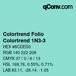 カラーコード: Colortrend Folio - Colortrend 1N3-3 | qconv.com