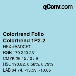 カラーコード: Colortrend Folio - Colortrend 1P2-2 | qconv.com