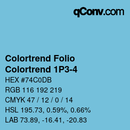 カラーコード: Colortrend Folio - Colortrend 1P3-4 | qconv.com