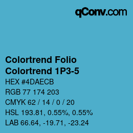 カラーコード: Colortrend Folio - Colortrend 1P3-5 | qconv.com