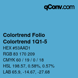 カラーコード: Colortrend Folio - Colortrend 1Q1-5 | qconv.com