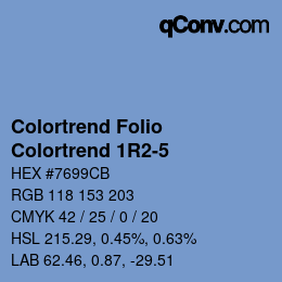 カラーコード: Colortrend Folio - Colortrend 1R2-5 | qconv.com