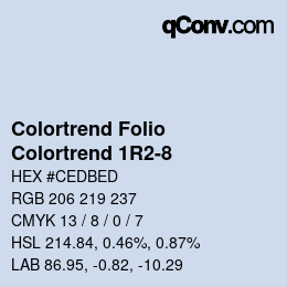 カラーコード: Colortrend Folio - Colortrend 1R2-8 | qconv.com