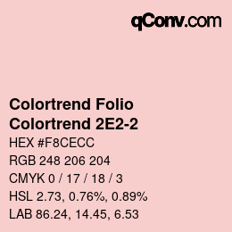 カラーコード: Colortrend Folio - Colortrend 2E2-2 | qconv.com