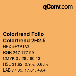 カラーコード: Colortrend Folio - Colortrend 2H2-5 | qconv.com