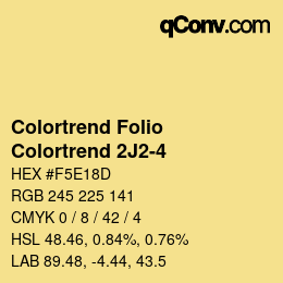 カラーコード: Colortrend Folio - Colortrend 2J2-4 | qconv.com