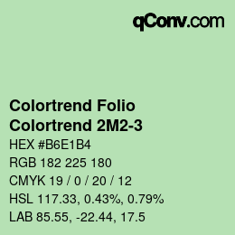 カラーコード: Colortrend Folio - Colortrend 2M2-3 | qconv.com