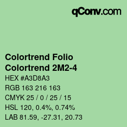 カラーコード: Colortrend Folio - Colortrend 2M2-4 | qconv.com
