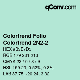 カラーコード: Colortrend Folio - Colortrend 2N2-2 | qconv.com