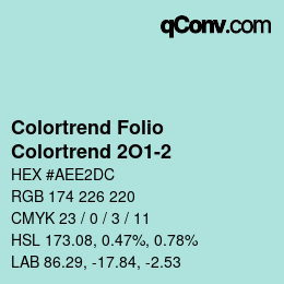 カラーコード: Colortrend Folio - Colortrend 2O1-2 | qconv.com