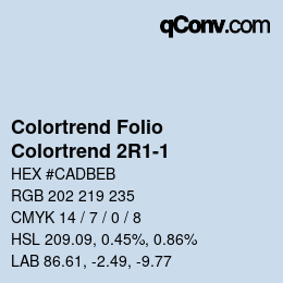 カラーコード: Colortrend Folio - Colortrend 2R1-1 | qconv.com