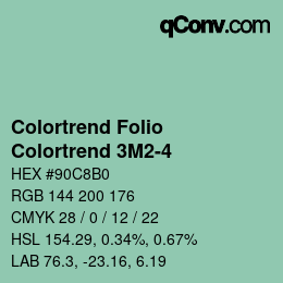 カラーコード: Colortrend Folio - Colortrend 3M2-4 | qconv.com