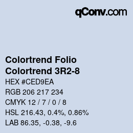 カラーコード: Colortrend Folio - Colortrend 3R2-8 | qconv.com