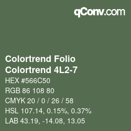 カラーコード: Colortrend Folio - Colortrend 4L2-7 | qconv.com
