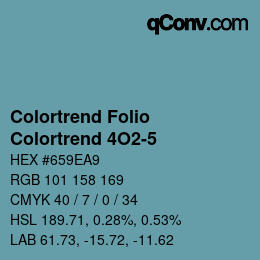 Farbcode: Colortrend Folio - Colortrend 4O2-5 | qconv.com