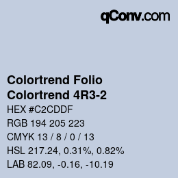 カラーコード: Colortrend Folio - Colortrend 4R3-2 | qconv.com