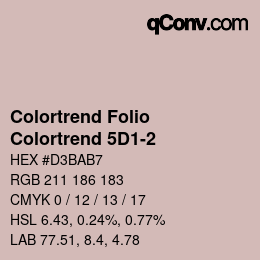カラーコード: Colortrend Folio - Colortrend 5D1-2 | qconv.com