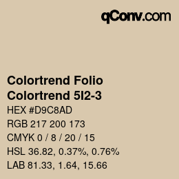 カラーコード: Colortrend Folio - Colortrend 5I2-3 | qconv.com